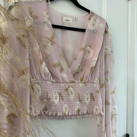 wilfred pink floral top NWOT - Picture 3 of 6